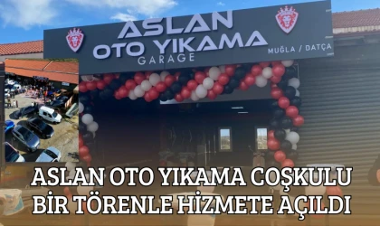 ASLAN OTO YIKAMA COŞKULU BİR TÖRENLE HİZMETE AÇILDI