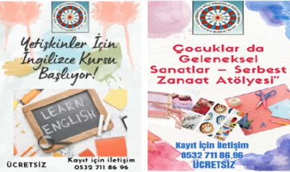 Hacı Bektaş Veli Anadolu Kültür Vakfı Datça Şubesi’nden Eğitime Çift Yönlü Destek: Yetişkin İngilizce Kursu ve Çocuklar İçin Geleneksel Sanatlar Atölyesi Başlıyor