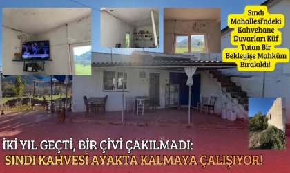 İKİ YIL GEÇTİ, BİR ÇİVİ ÇAKILMADI: SINDI KAHVESİ AYAKTA KALMAYA ÇALIŞIYOR!