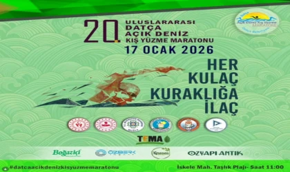 20. Uluslararası Datça Kış Yüzme Maratonu İçin Geri Sayım Başladı