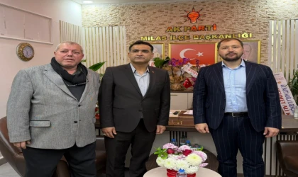 Milas’ta Birlik Ruhu: AK Parti Muğla Teşkilatından Anlamlı Hayırlı Olsun Ziyareti