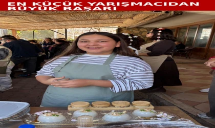 Datça Badem Çiçeği Festivali’nde En Küçük Yarışmacıdan Büyük Başarı