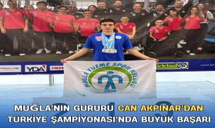 MUĞLA’NIN GURURU CAN AKPINAR’DAN TÜRKİYE ŞAMPİYONASI’NDA BÜYÜK BAŞARI