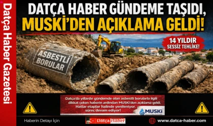 Datça Haber Gündeme Taşıdı, MUSKİ’den O Açıklama Geldi!