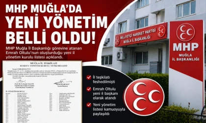 MHP Muğla’da Yeni İl Yönetimi Açıklandı