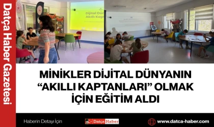 MİNİKLER DİJİTAL DÜNYANIN “AKILLI KAPTANLARI” OLMAK İÇİN EĞİTİM ALDI