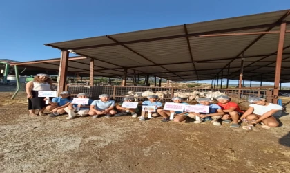 Öğrenciler Çiftlikte Sağlıklı Beslenmeyi ve Doğal Üretimi Yerinde Öğrendi