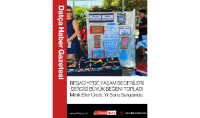 REŞADİYE’DE YAŞAM BECERİLERİ SERGİSİ BÜYÜK BEĞENİ TOPLADI