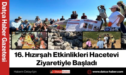 16. Hızırşah Etkinlikleri Hacetevi Ziyaretiyle Başladı