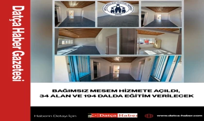 BAĞIMSIZ MESEM HİZMETE AÇILDI, 34 ALAN VE 194 DALDA EĞİTİM VERİLECEK