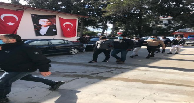 DATÇA'DA UYUŞTURUCU OPERASYONU